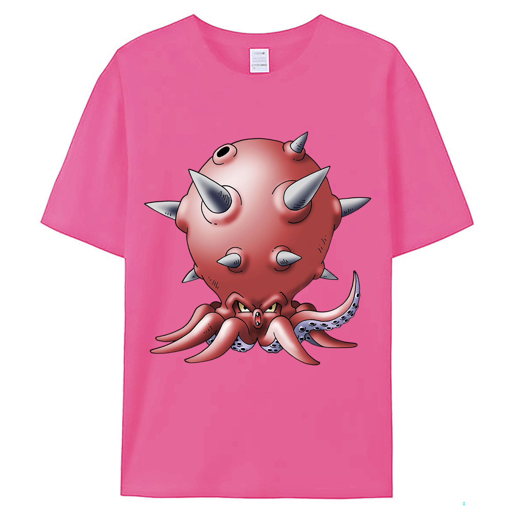 （画像用） ドラゴンクエスト Doragon Kuesuto Dragon Quest レディースカジュアルプリントTシャツ（綿100％）